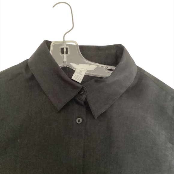 Linen Shirt - H&M - Black - Large - Picture 3 of 5